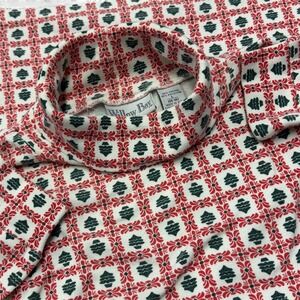 Vintage Willow Bay‎ Womens Y2K Turtleneck Long Sleeve Red Green Christmas Size L